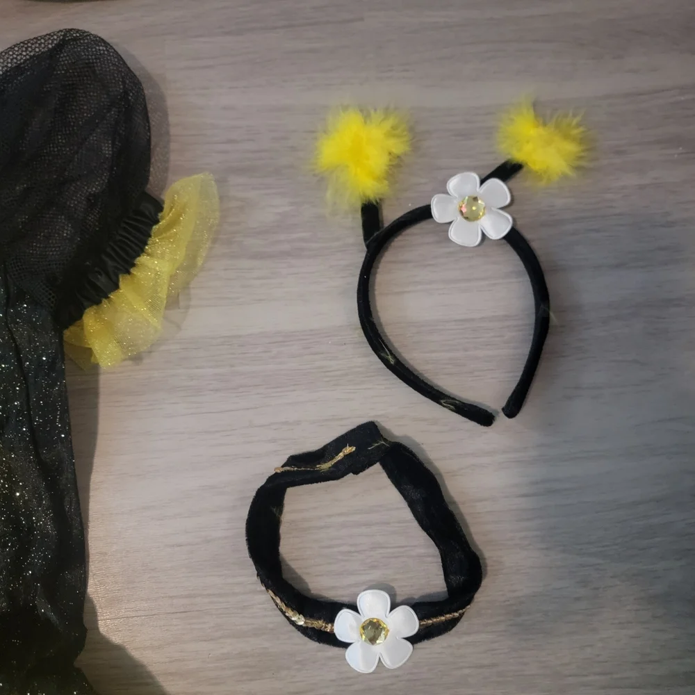 50% Off🔥 Kids Black And Yellow bee costume